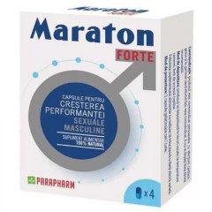 Maraton Forte, 4 capsule, Parapharm Maraton Forte, 4 capsule, Parapharm